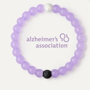 Lokai purple Alzheimers association bracelet small